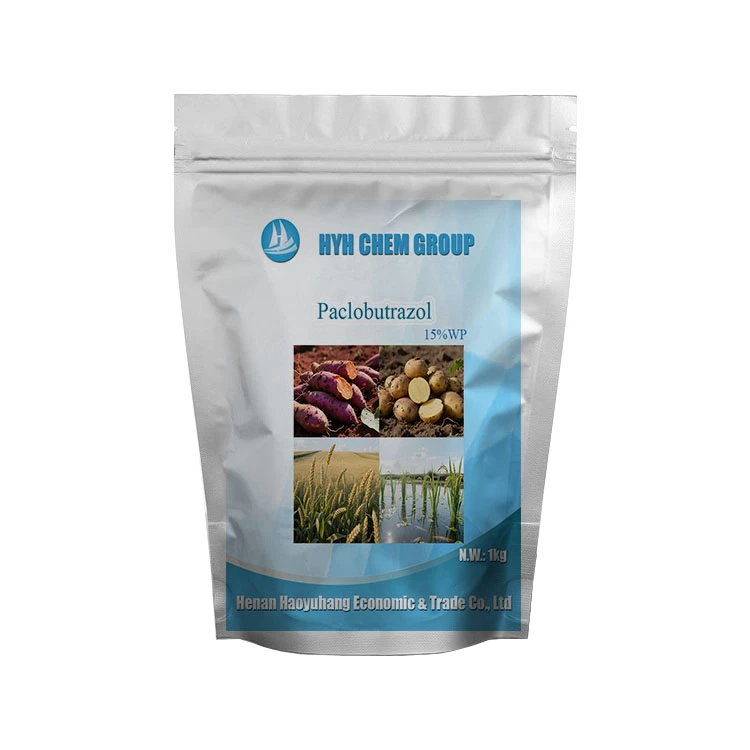 Control Plant Lodging Paclobutrazol 15%WP CAS No.76738 - 62 - 0 For Rice And Corn